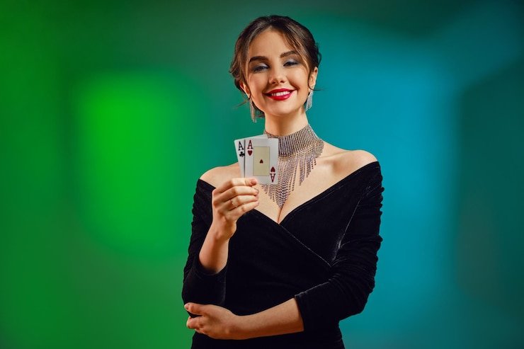 Antarmuka permainan Diamond Empire di platform bet win menampilkan grid lima gulungan dengan simbol perhiasan